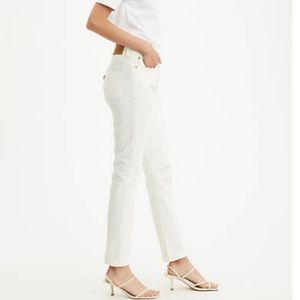 Levi’s 501 Skinny White Jeans NWT